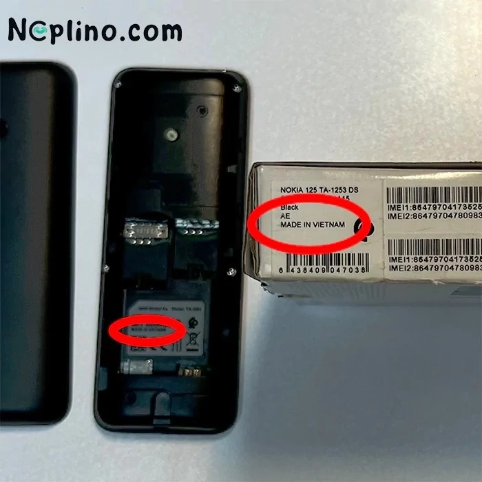 گوشی نوکیا 125 | حافظه 4 مگابایت ا Nokia 125 4 MB (18ماه گارانتی شرکتی)