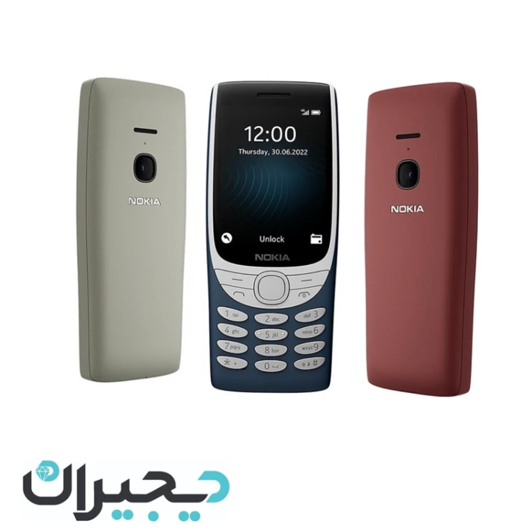 گوشی نوکیا 8210 4G | حافظه 128 مگابایت ا Nokia 8210 4G 128 MB (18ماه گارانتی شرکتی)