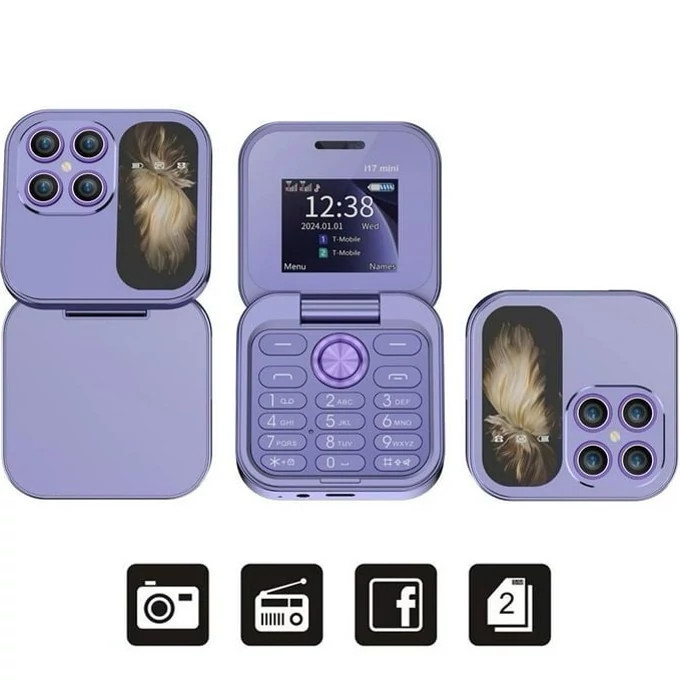 گوشی تاشو سرو مدل i17 mini (بدون گارانتی )