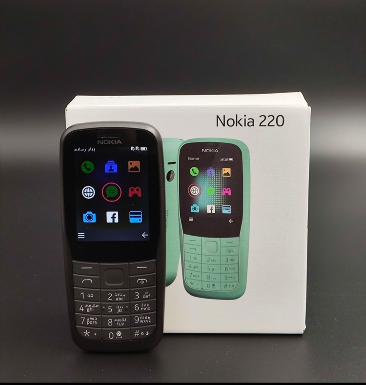 گوشی نوکیا 220 | حافظه 24 مگابایت ا Nokia 220 24 MB ( بدون گارانتی )