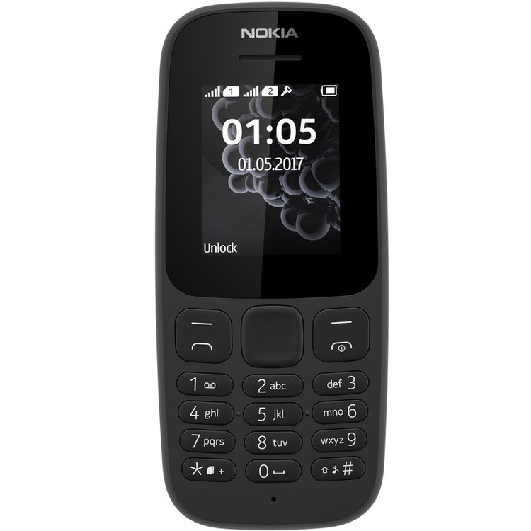 گوشی نوکیا 2017 105 | حافظه 4 مگابایت ا Nokia 105 2017 4 MB (بدون گارانتی)