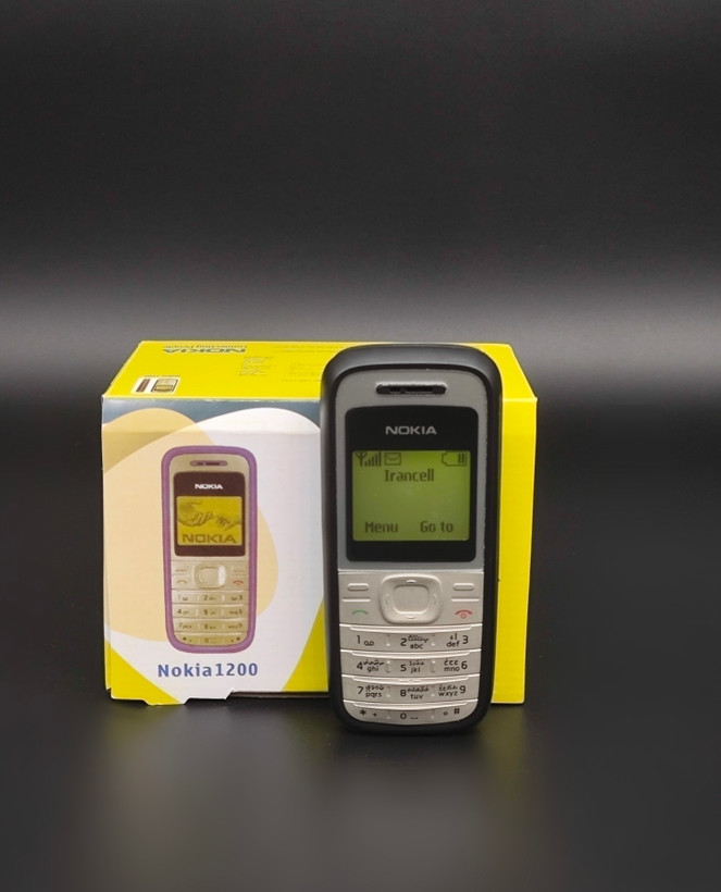 گوشی نوکیا ۱۲۰۰ | حافظه 4 مگابایت ا Nokia 1200 4 MB (18ماه گارانتی شرکتی)