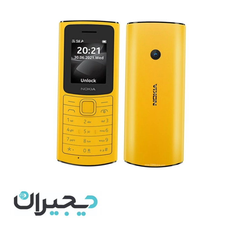 گوشی طرح نوکیا 110 4G | حافظه 128 مگابایت ا Nokia 110 4G 128 MB