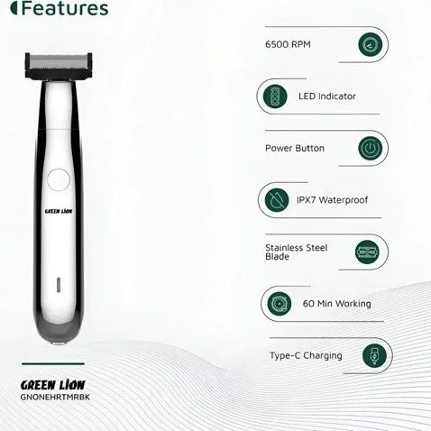 ماشین اصلاح گرین لاین مدل One Blade Pro با تیغه استیل ضد زنگ