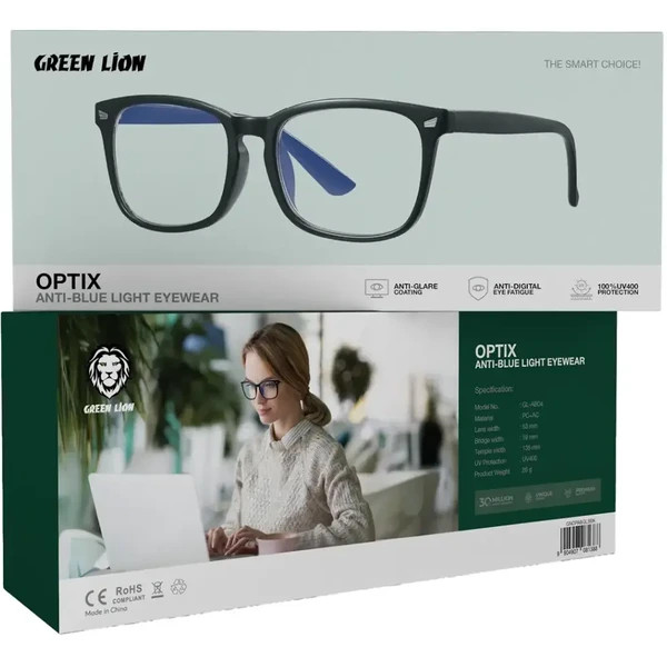عینک محافظ نور آبی گرین لاین Green Lion Optix Anti-Blue Light Eyewear