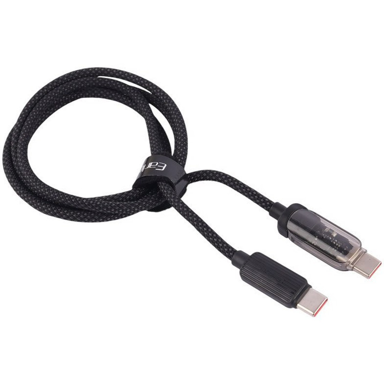 کابل دو سر تایپ سی فست شارژ 100 وات ارلدام EC-189C-C طول 1 متر